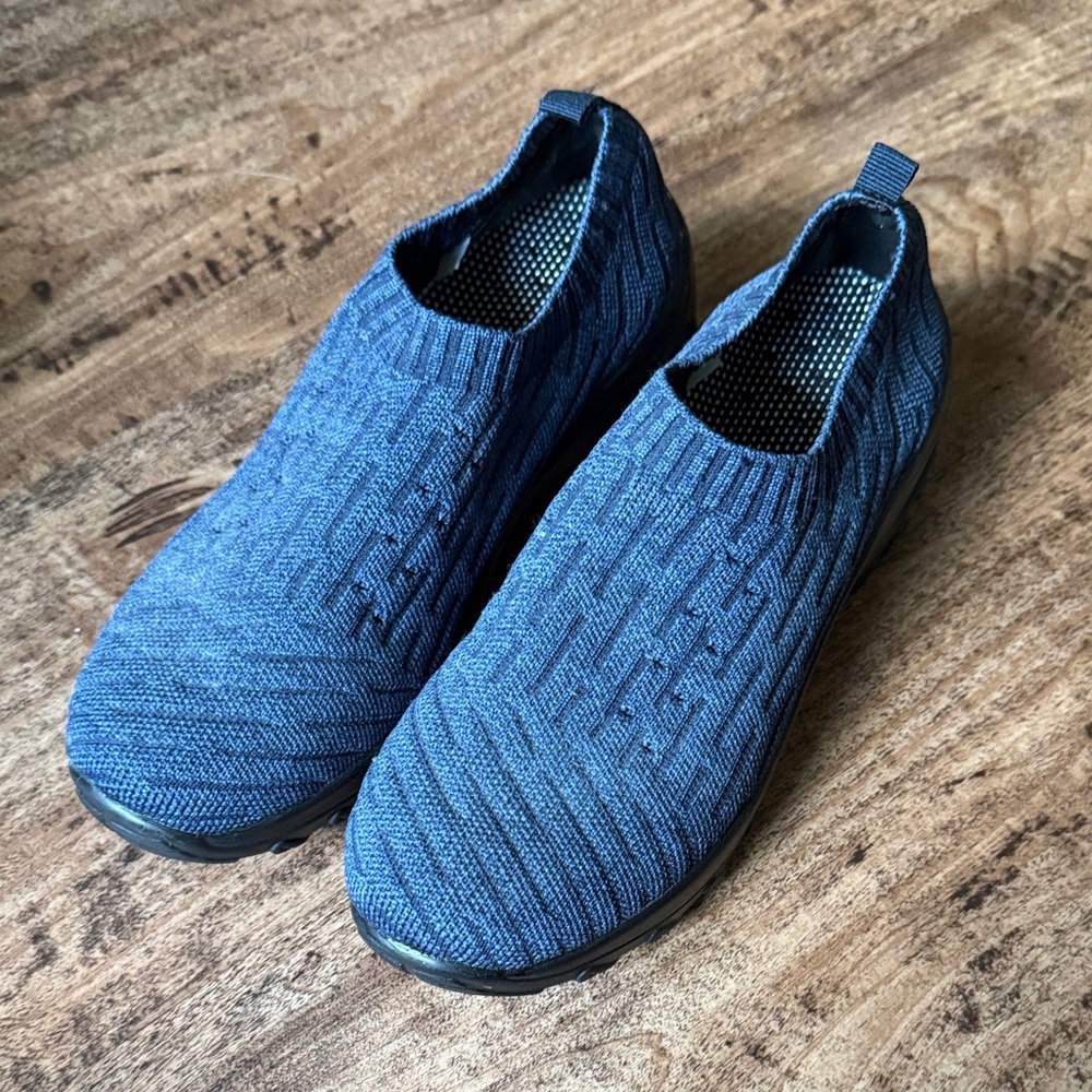 Women’s  Blue Slip-On walking shoes